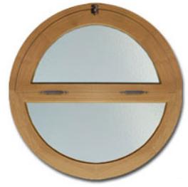 ventana madera ojo de buey